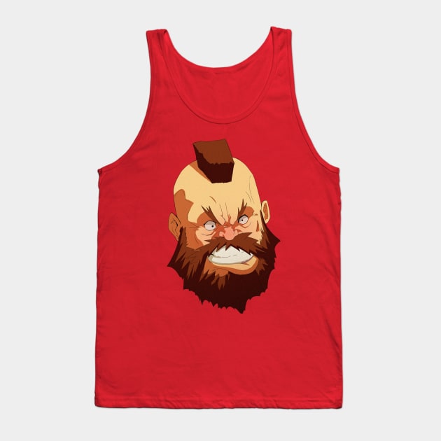 capcom street fighter zangief Tank Top by ahmedelsiddig